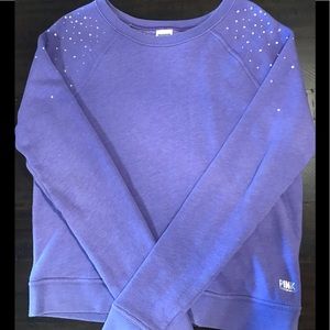 💜Victoria Secret Small Sweatshirt w/rhinestones💜
